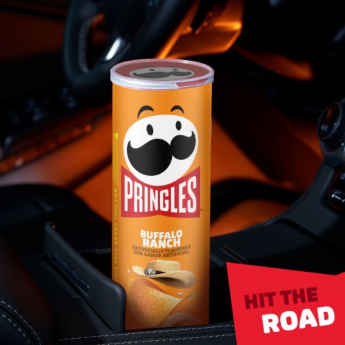 Pringles Buffalo Ranch Potato Crisps Chips Perspective: right
