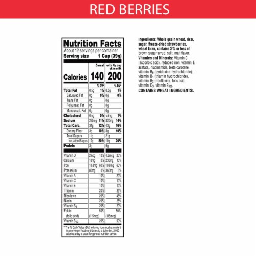Kellogg's® Special K Red Berries Family Size Cereal Perspective: right