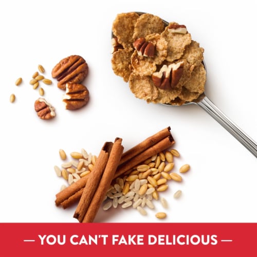 Kellogg's Special K Cinnamon and Pecan Cold Breakfast Cereal Family Size Perspective: right