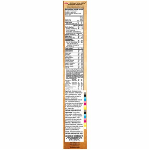 Mini-Wheats Harvest Delights Blueberry Vanilla Perspective: right