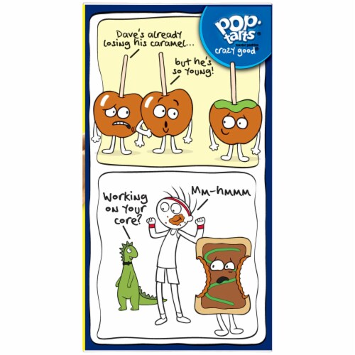 Pop-Tarts Limtied Edition Frosted Caramel Apple Toaster Pastries Perspective: right