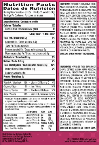 Pop-Tarts Watermelon Jolly Rancher Pastries Perspective: right
