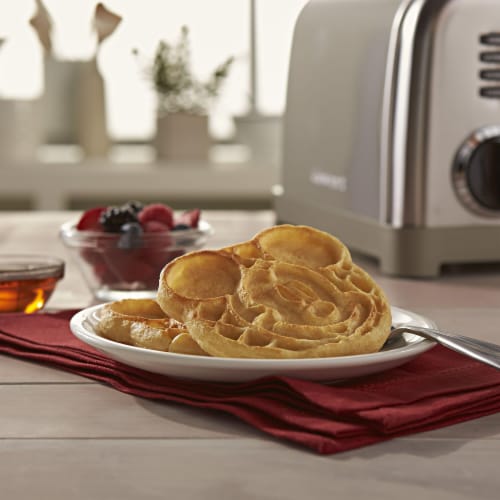 Eggo Disney Mickey Mouse Mini Frozen Pancakes Homestyle Perspective: right