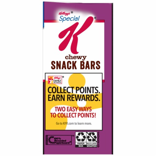 Kellogg's Special K Chewy Snack Bars Variety Pack 12 Count Perspective: right
