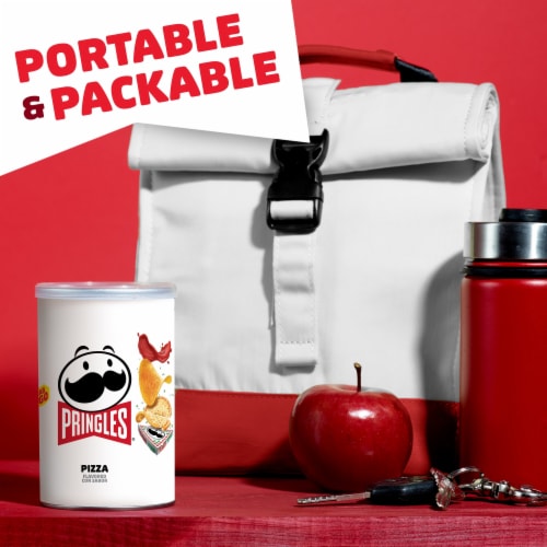 Pringles® Pizza Grab N' Go Potato Crisps Chips Perspective: right