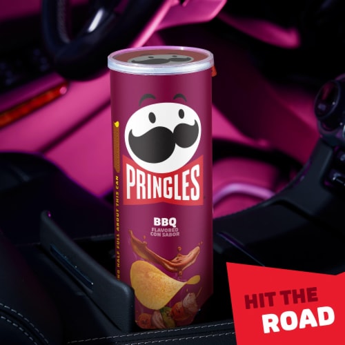 Pringles® BBQ Party Stack Potato Crisps Chips Perspective: right