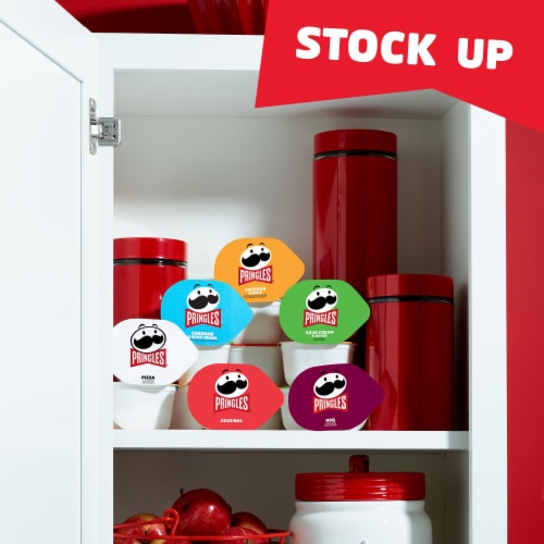 Pringles Snack Stacks Variety Pack Potato Crisps Chips Snack Packs Perspective: right