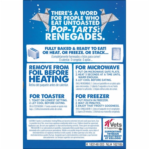 Pop-Tarts Pretzel Cinnamon Sugar Drizzle Toaster Pastries Perspective: right