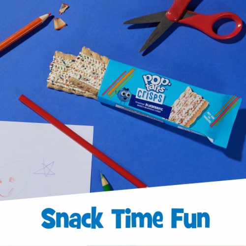 Pop-Tarts Frosted Blueberrific Baked Crisps Perspective: right