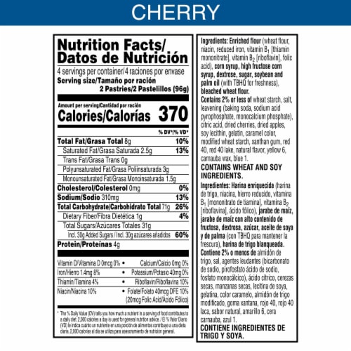Pop-Tarts® Frosted Cherry Toaster Pastries Perspective: right