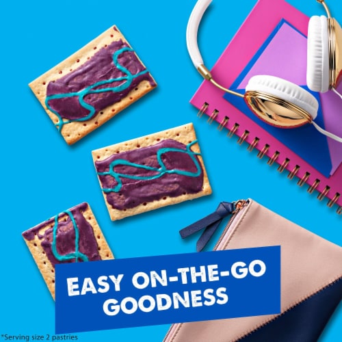 Pop-Tarts Frosted Wild Berry Toaster Pastries Perspective: right