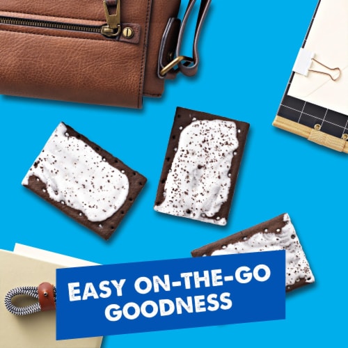 Pop-Tarts Cookies and Creme Toaster Pastries Perspective: right