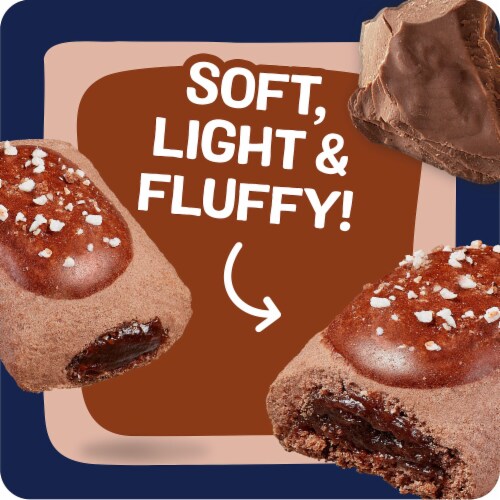 Pop-Tarts Frosted Chocolatey Fudge Baked Pastry Bites Perspective: right