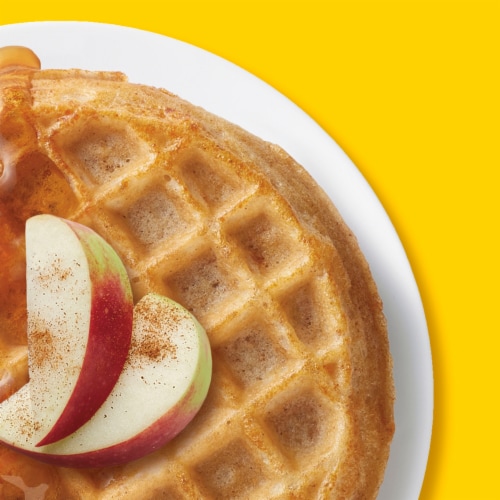 Eggo® Apple Cinnamon Frozen Waffles Perspective: right