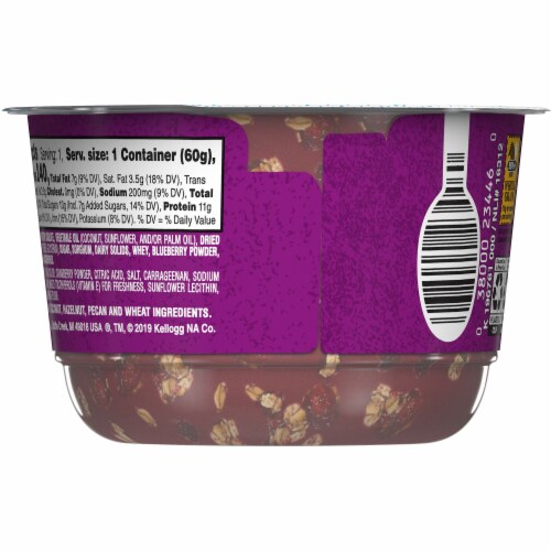 Kellogg's joybol Granola Smoothie Bowl Superberries with Chia Perspective: right