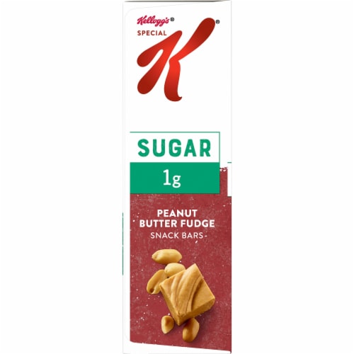 Kellogg's Special K Snack Bars Keto Friendly Peanut Butter Fudge Perspective: right