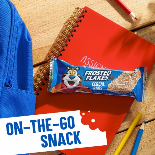 Kellogg's Frosted Flakes Original Breakfast Cereal Bars Perspective: right