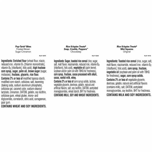 Kellogg's Snack Pack Variety Pack Perspective: right