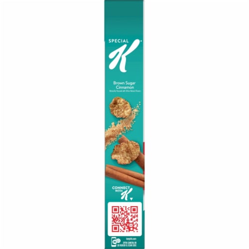 Kellogg's Special K Brown Sugar Cinnamon Cold Breakfast Cereal Perspective: right