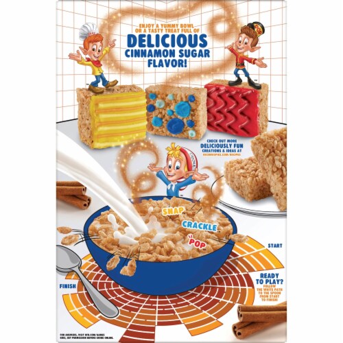 Kellogg's® Cinnamon Sugar Krispies Cereal Perspective: right