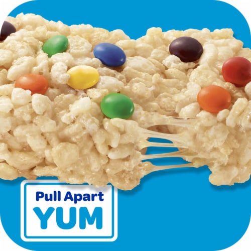 Kellogg's Rice Krispies Treats Rainbow Marshmallow Treat Bars Perspective: right
