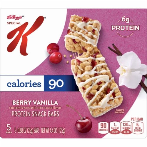 Kellogg's Special K Berry Vanilla Protein Energy Bars Perspective: right