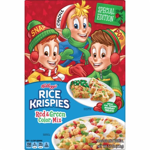 Kellogg's® Rice Krispies Holiday Colors Cereal Perspective: right