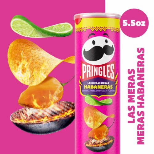 Pringles® Las Meras Meras Habaneras Potato Crisps Perspective: right
