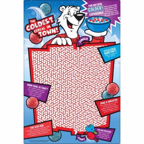 Kellogg's® Licensed Brand Cherry and Blue Raspberry Cereal Perspective: right