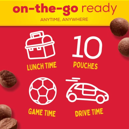 Kellogg's® Krave Chocolate Mini Crispy Cereal Snacks Perspective: right
