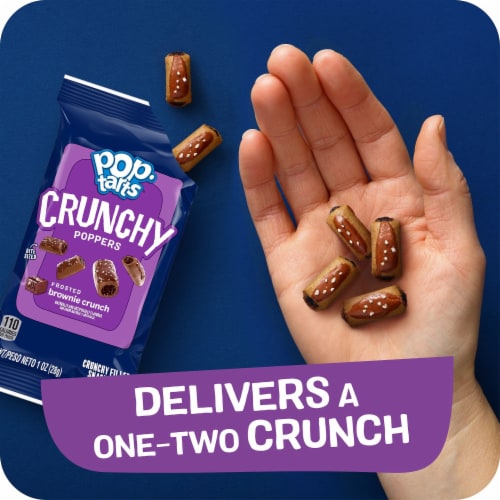 Kellogg's Pop-Tarts Frosted Brownie Crunchy Poppers Perspective: right