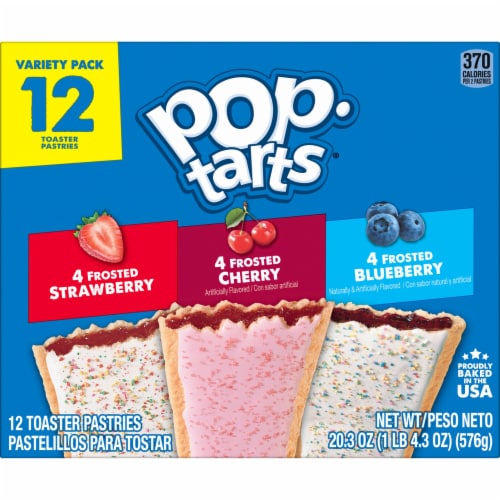 Kellogg's Pop-Tarts Toaster Pastries Variety Pack Perspective: right