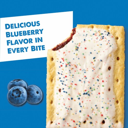 Pop-Tarts® Frosted Blueberry Toaster Pastries Perspective: right