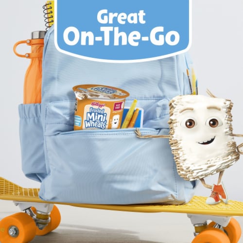 Kellogg's Frosted Mini-Wheats Original Cold Breakfast Cereal Perspective: right