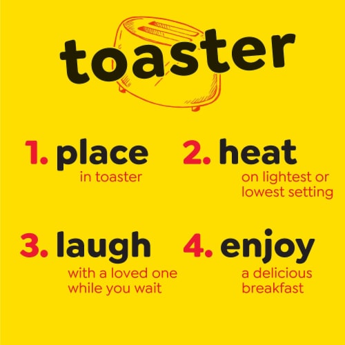 Kellogg's® Eggo® Chocolatey Chip Family Pack Frozen Waffles Perspective: right