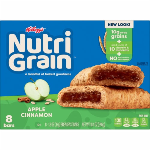 Nutri-Grain® Apple Cinnamon Breakfast Bars Perspective: right