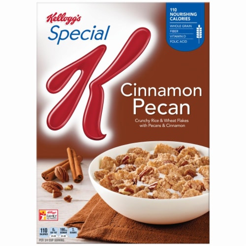 Kellogg's Special K Cinnamon Pecan Cereal Perspective: right