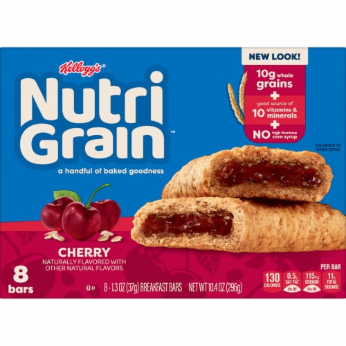 Nutri-Grain Cherry Soft Baked Breakfast Bars Perspective: right