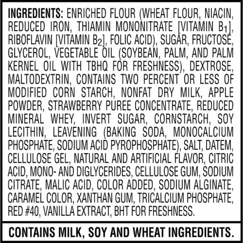 Kellogg's Special K Strawberry Pastry Crisps Perspective: right