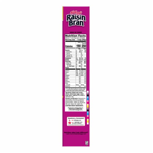 Kellogg's® Raisin Bran Family Size Cereal Perspective: right