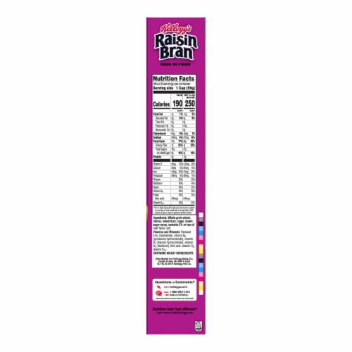 Kellogg's® Raisin Bran Cereal Perspective: right