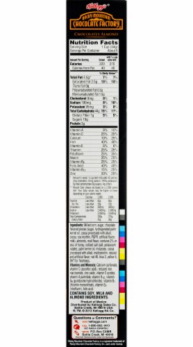 Kellogg's Rocky Mountain Chocolate Factory Chocolate Almond Cereal Perspective: right
