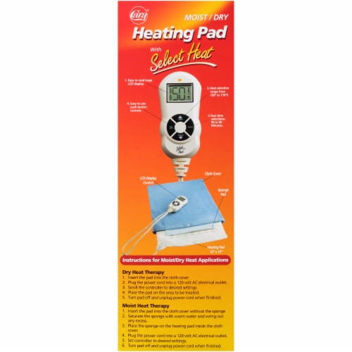 CARA® Moist/Dry Heating Pad Perspective: right