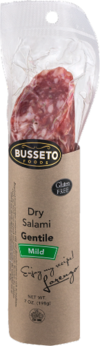 Busseto Foods Mild Gentile Dry Salami Perspective: right