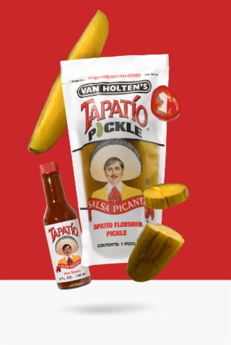 Van Holten's Tapatio Salsa Picante Flavored Pickle 1 ea Perspective: right
