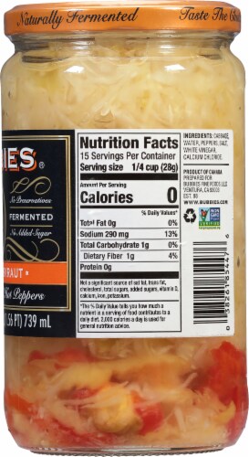 Bubbies® Spicy Saurkraut Perspective: right