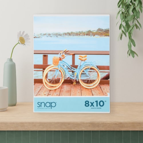 Snap® 8x10 Clear Bent Acrylic L Photo Frame Perspective: right