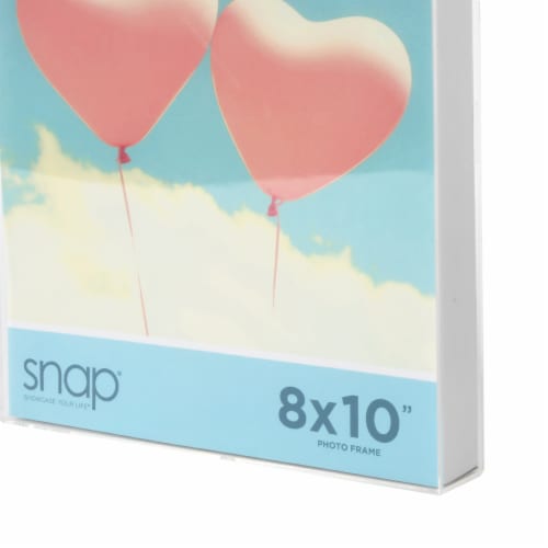 Snap® 8x10 Clear Box Frame Perspective: right