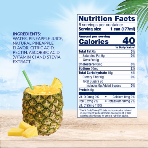 Dole® Light Pineapple Juice Drink Perspective: right