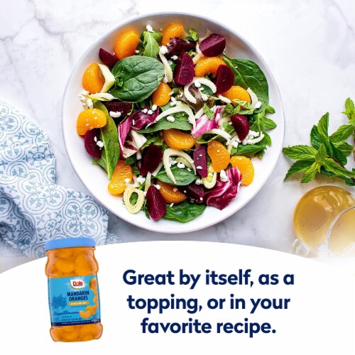Dole® Mandarin Oranges In 100% Fruit Juice Perspective: right